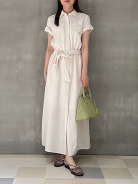 Mila Owenさん(レディース・159cm)の夏コーディネート