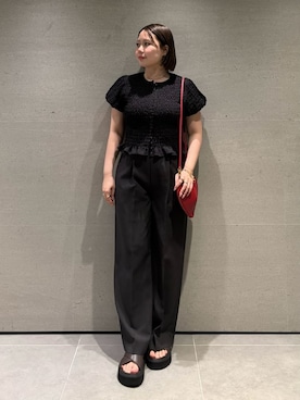 Mila Owenさん(レディース・163cm)の夏コーディネート