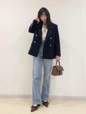 Mila Owenさん(レディース・153cm)の冬コーディネート