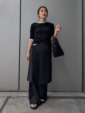 Mila Owenさん(レディース・156cm)の夏コーディネート