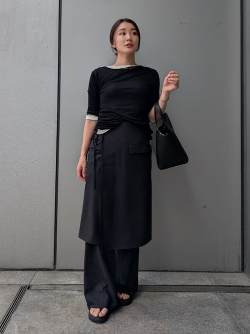 Mila Owen サンダル スエード調トングサンダル レディース