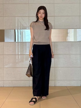 Mila Owenさん(レディース・169cm)の夏コーディネート