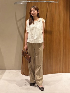 Mila Owenさん(レディース・162cm)の春コーディネート