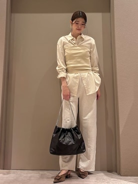 Mila Owenさん（レディース・169cm）の春コーディネート