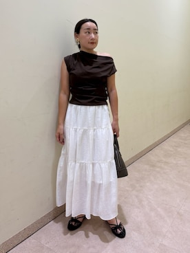 Mila Owenさん(レディース・155cm)の夏コーディネート