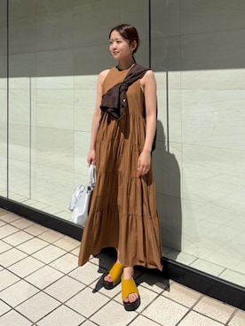 Mila Owenさん（レディース・162cm）の春コーディネート
