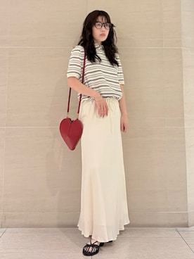 Mila Owenさん(レディース・155cm)の夏コーディネート