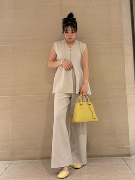 Mila Owenさん(レディース・155cm)の春コーディネート