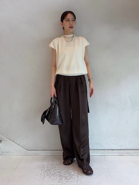 Mila Owenさん(レディース・158cm)の春コーディネート