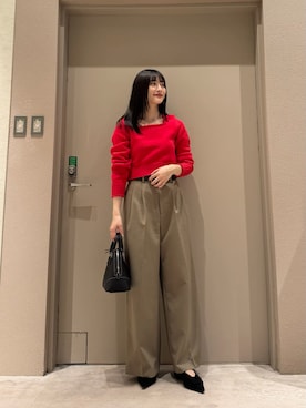 Mila Owenさん（レディース・163cm）の春コーディネート
