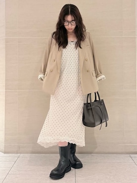 Mila Owenさん(レディース・155cm)の夏コーディネート