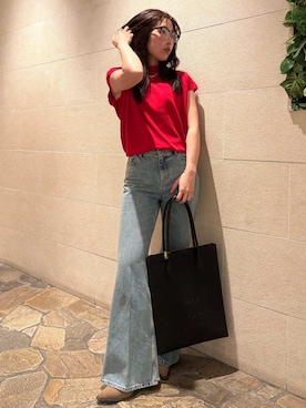 Mila Owenさん(レディース・155cm)の春コーディネート