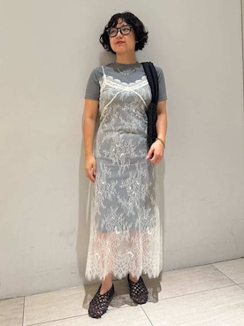 Mila Owenさん(レディース・157cm)の夏コーディネート