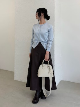 Mila Owenさん（レディース・155cm）の夏コーディネート