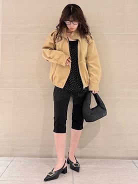 Mila Owenさん(レディース・155cm)の秋コーディネート