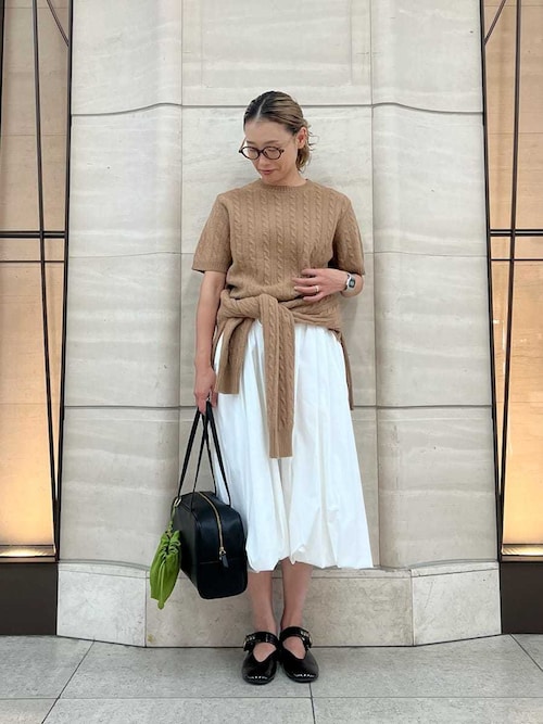 Mila Owen ライトブルー ポンチョ Pontetorto製 Mila Owen ライトブルー ポンチョ Pontetorto製 Mila Owen