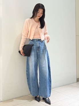 「Mila Owen（ミラオーウェン）のアイテム（パンプス）」を使った、Mila Owenさん（レディース・169cm）の秋コーディネート