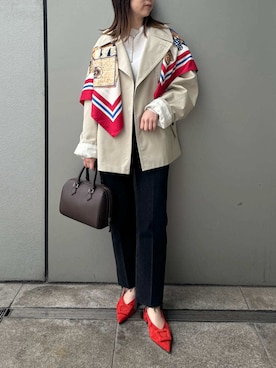 Mila Owenさん(レディース・153cm)の春コーディネート