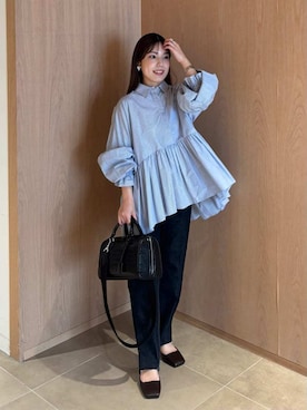 Mila Owenさん（レディース・153cm）の春コーディネート