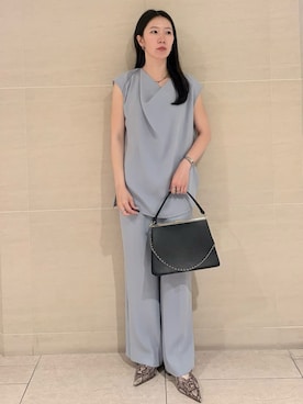 Mila Owenさん(レディース・160cm)の夏コーディネート