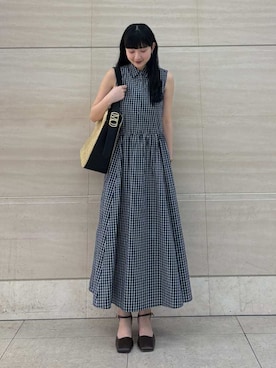 Mila Owenさん（レディース・162cm）の春コーディネート