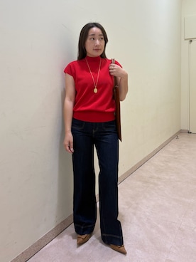 Mila Owenさん(レディース・155cm)の春コーディネート