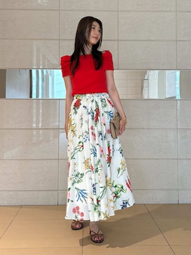 Mila Owenさん(レディース・169cm)の夏コーディネート