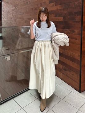 Mila Owenさん(レディース・156cm)の春コーディネート