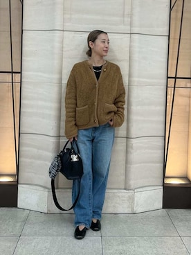 「アイテム（チャーム、その他）」を使った、Mila Owenさん（レディース・158cm）の秋コーディネート