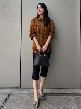 Mila Owenさん(レディース・163cm)の秋コーディネート