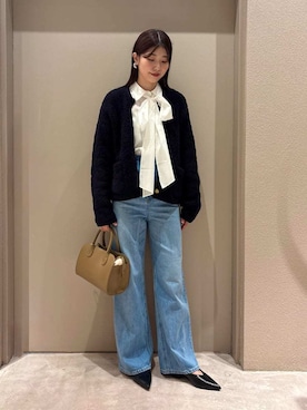 「女子会」｜Mila Owenさん（レディース・169cm）の秋コーディネート