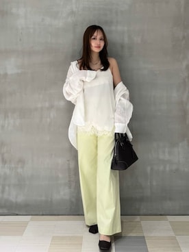 Mila Owenさん(レディース・156cm)の春コーディネート