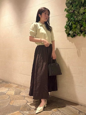 Mila Owenさん(レディース・155cm)の春コーディネート