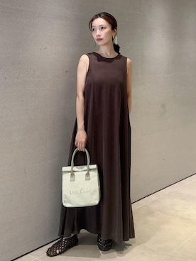Mila Owenさん(レディース・159cm)の夏コーディネート