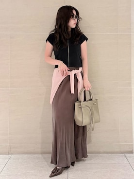 Mila Owenさん(レディース・155cm)の夏コーディネート