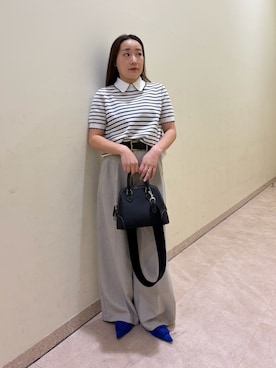 Mila Owenさん（レディース・155cm）の春コーディネート