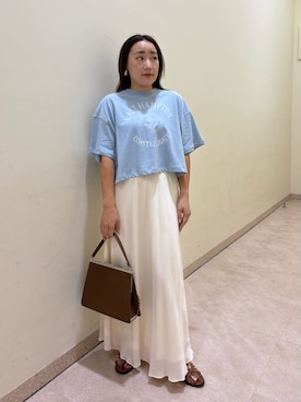 Mila Owenさん(レディース・155cm)の夏コーディネート