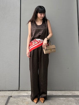 Mila Owenさん(レディース・162cm)の春コーディネート