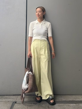 Mila Owenさん(レディース・158cm)の夏コーディネート