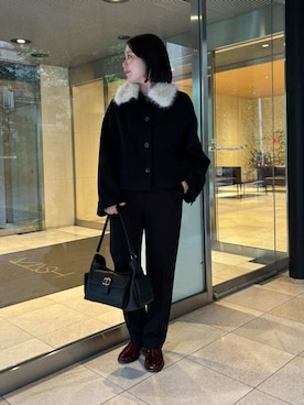 Mila Owenさん(レディース・163cm)の秋コーディネート