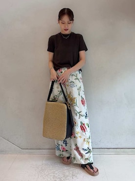 Mila Owenさん(レディース・158cm)の夏コーディネート