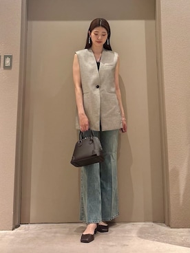 Mila Owenさん(レディース・169cm)の春コーディネート