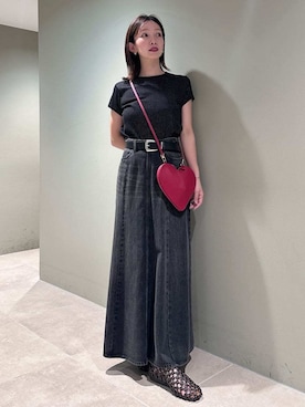 Mila Owenさん(レディース・159cm)の夏コーディネート