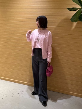 Mila Owenさん（レディース・153cm）の冬コーディネート