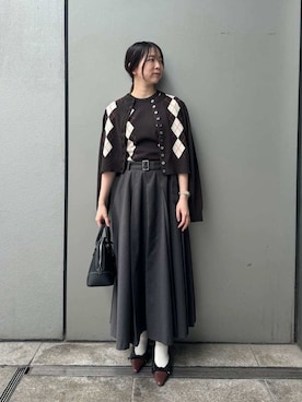 Mila Owenさん（レディース・153cm）の春コーディネート