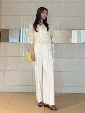 Mila Owenさん(レディース・169cm)の夏コーディネート