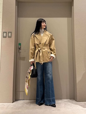 Mila Owenさん(レディース・163cm)の春コーディネート