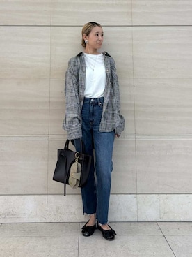 Mila Owenさん(レディース・158cm)の夏コーディネート