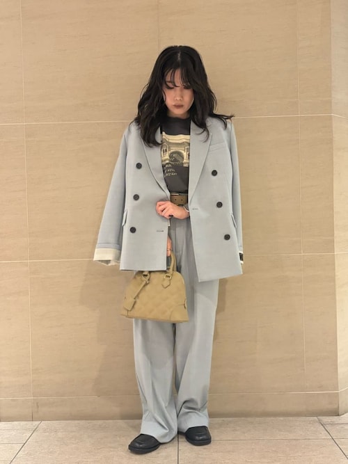 セール】【セットアップ対応】ターンバックダブルブレストジャケット