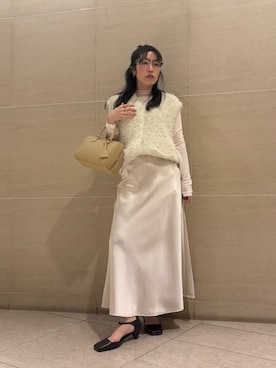 Mila Owenさん（レディース・155cm）の春コーディネート